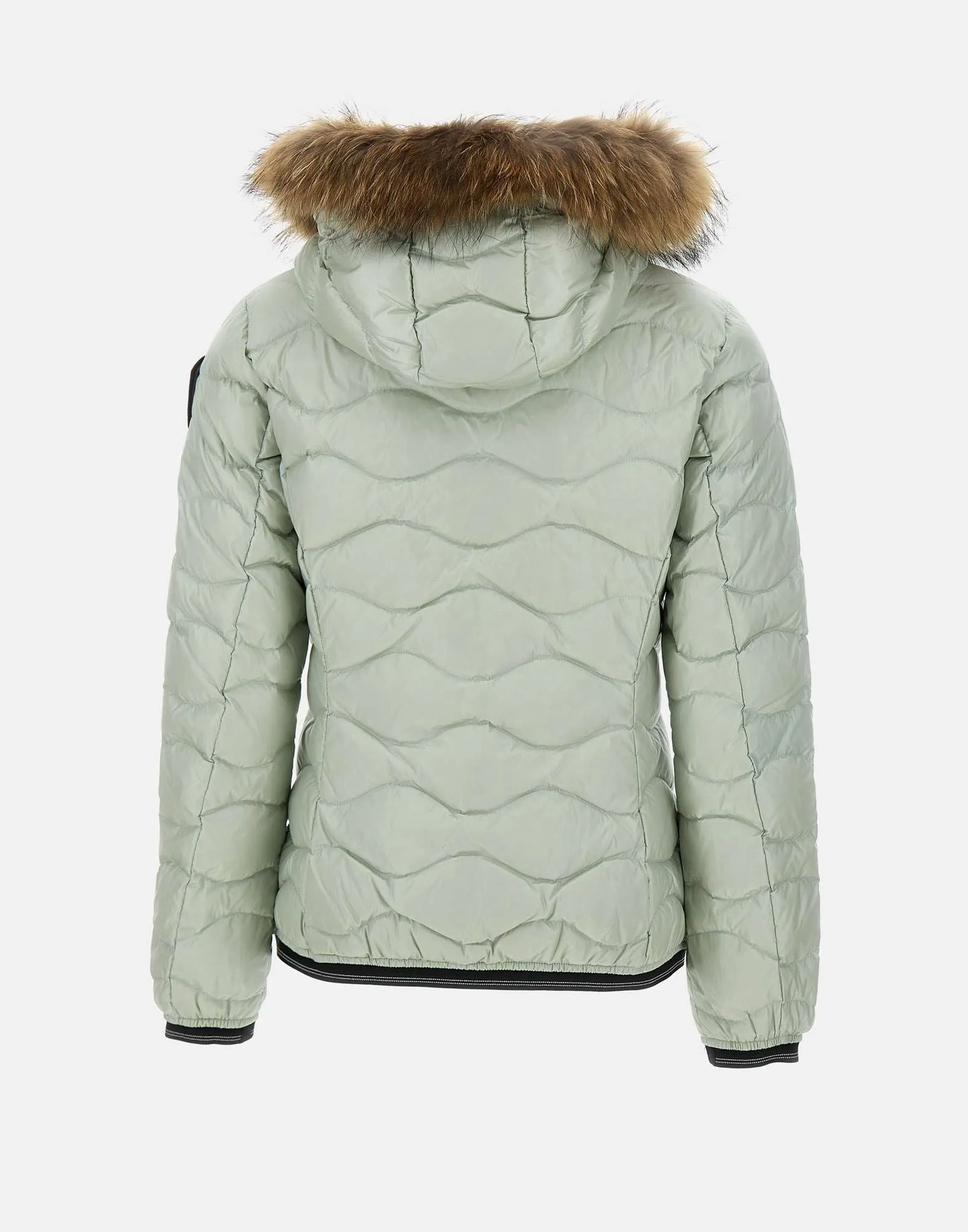 Aldie Aqua Green Down Jacket