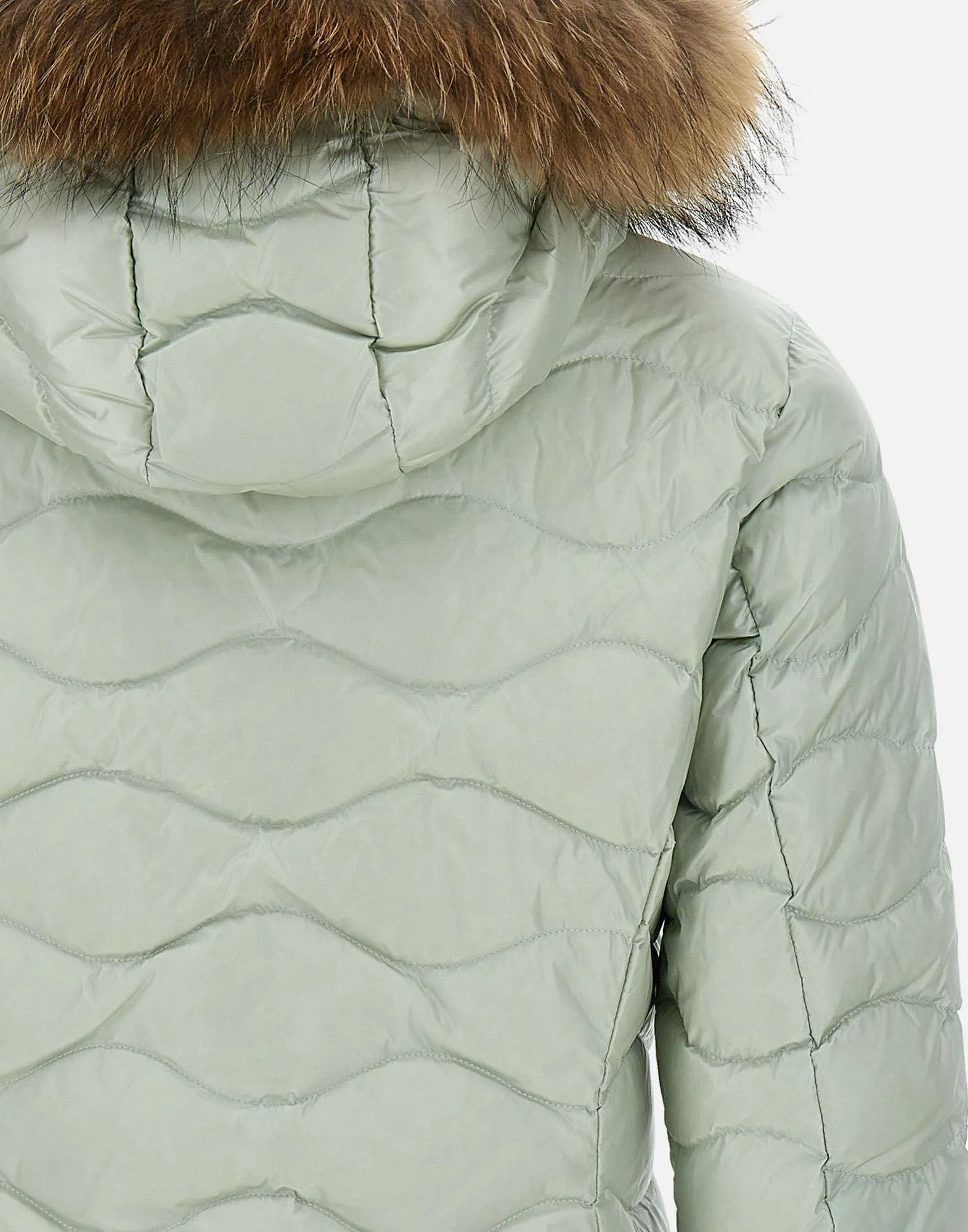 Aldie Aqua Green Down Jacket