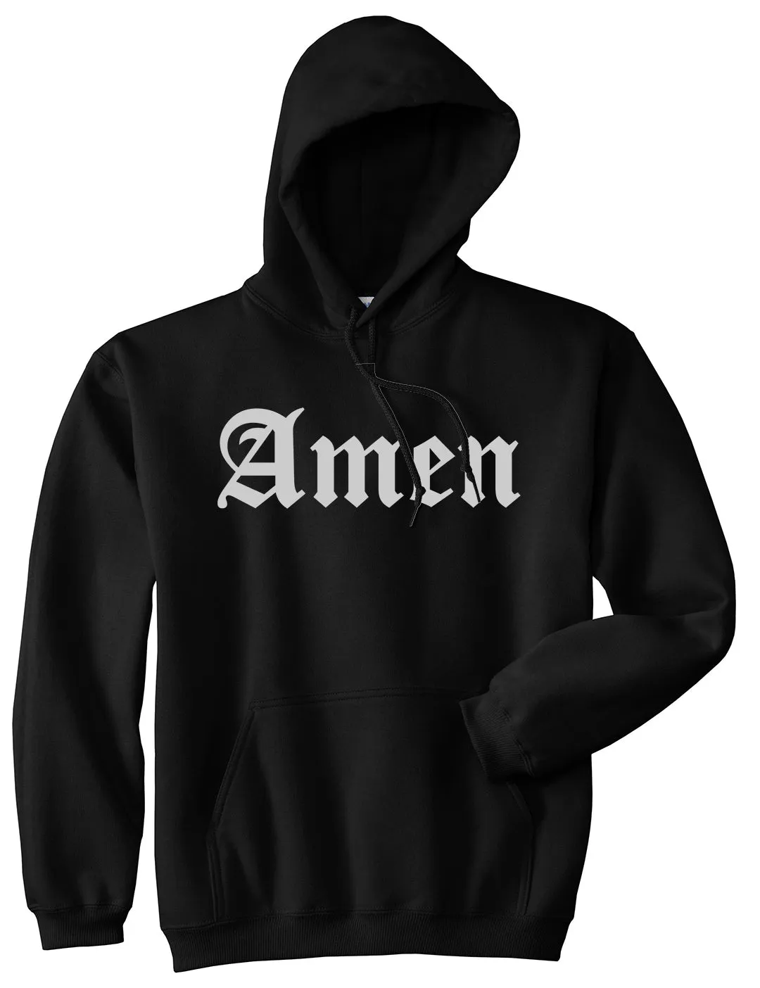 Amen Old English Prayer Mens Pullover Hoodie