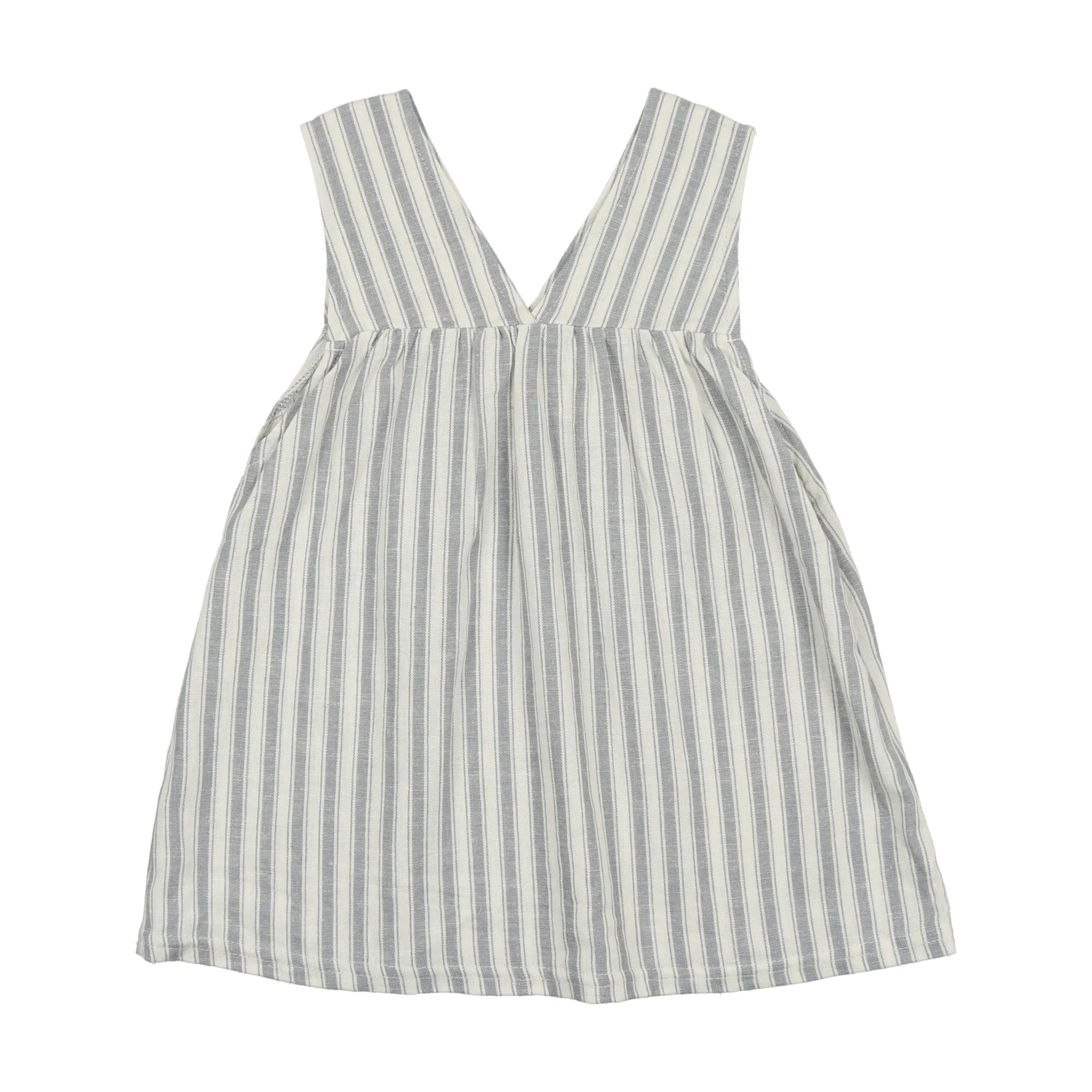 Analogie By Lil Legs Stripe Jumper Light Blue Stripe