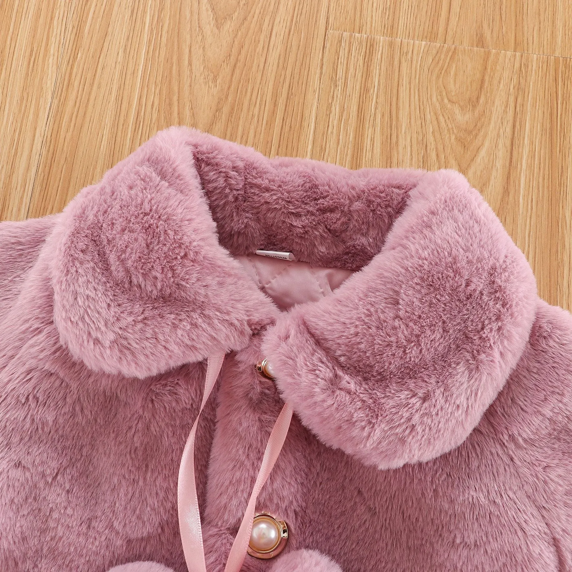 Baby Girl Winter Fur Jacket