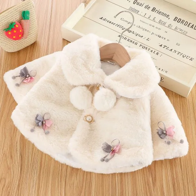 Baby Girl Winter Fur Jacket