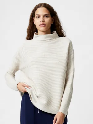 Babysoft Rib Mock Neck Jumper