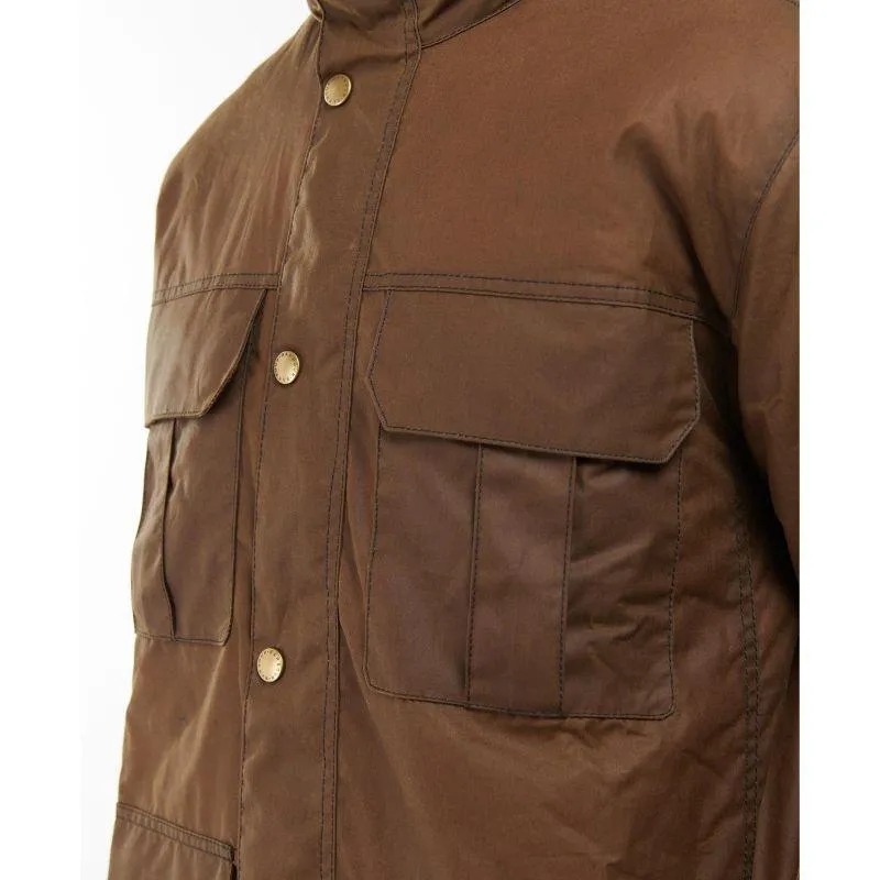 Barbour Malcolm Mens Wax Jacket - Brown