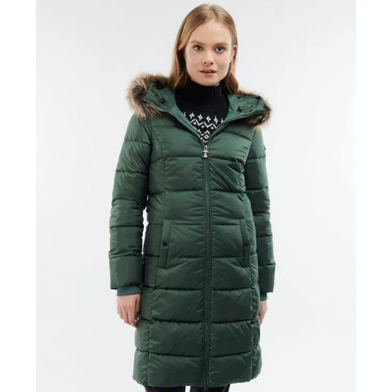 Barbour Rosoman Ladies Quilted Jacket - Alchemy Green