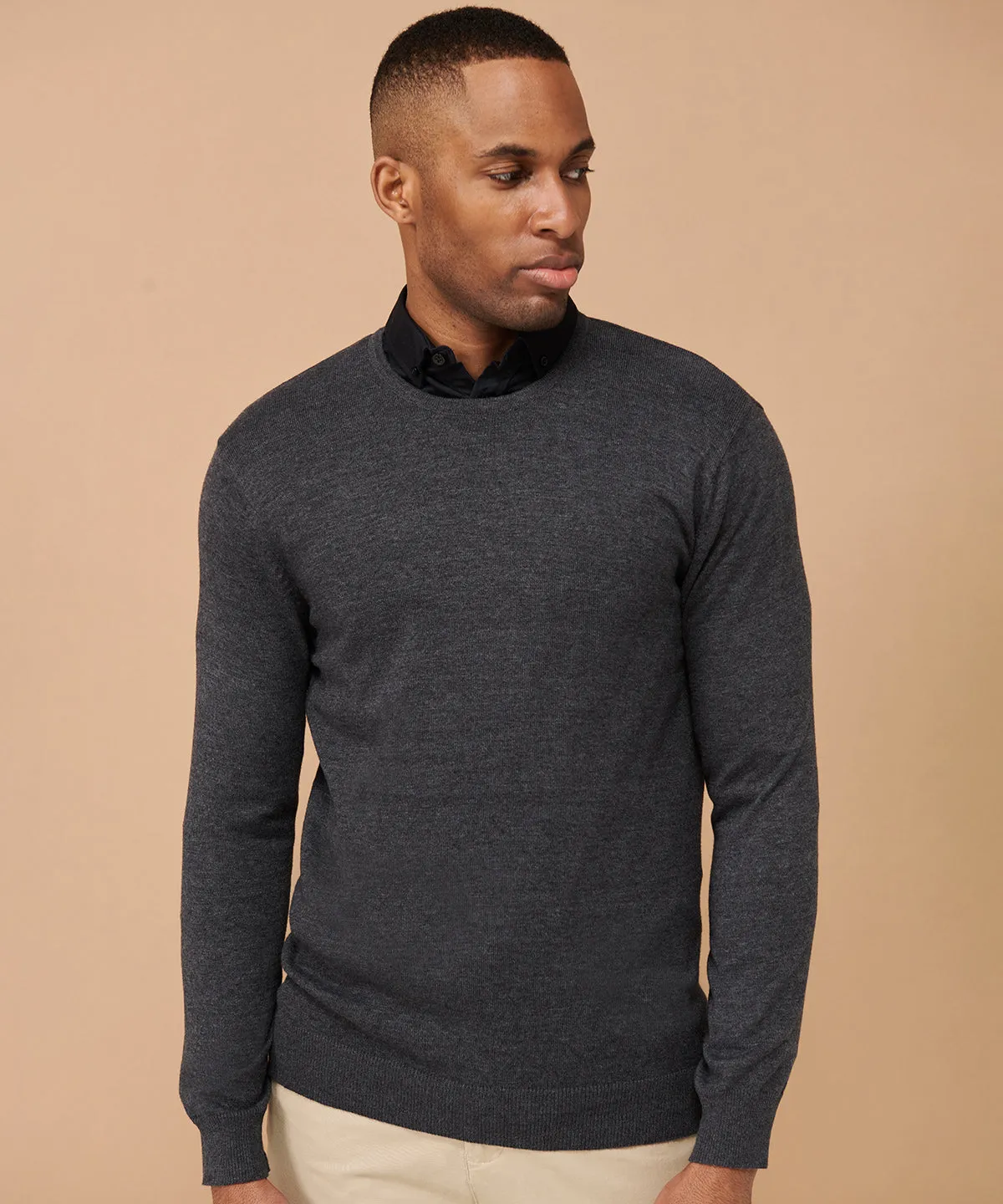 Black - Crew neck jumper