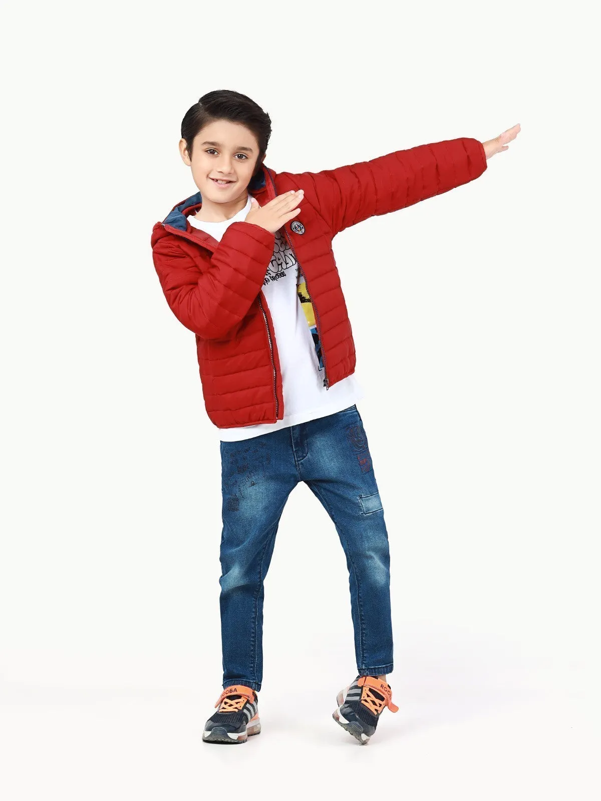 Boy's Red Jacket - EBTJP22-005