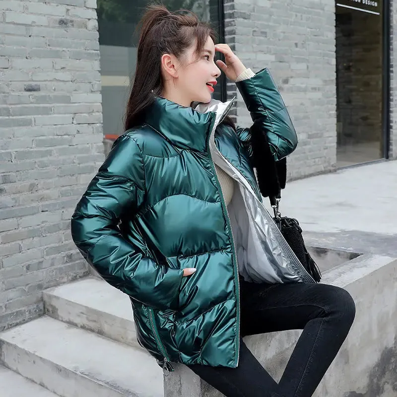 Bread Jacket Stand Collar Padded Jacket Women'S Padded Jacket