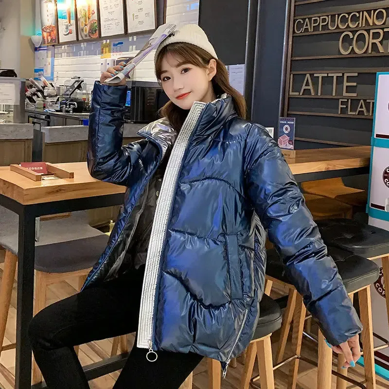 Bread Jacket Stand Collar Padded Jacket Women'S Padded Jacket