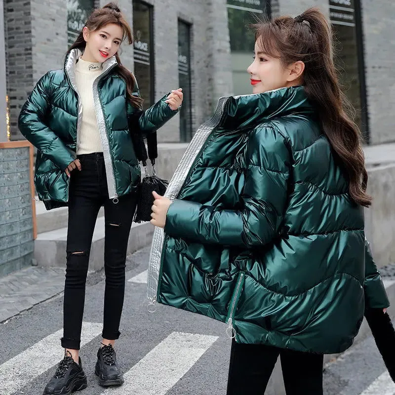 Bread Jacket Stand Collar Padded Jacket Women'S Padded Jacket