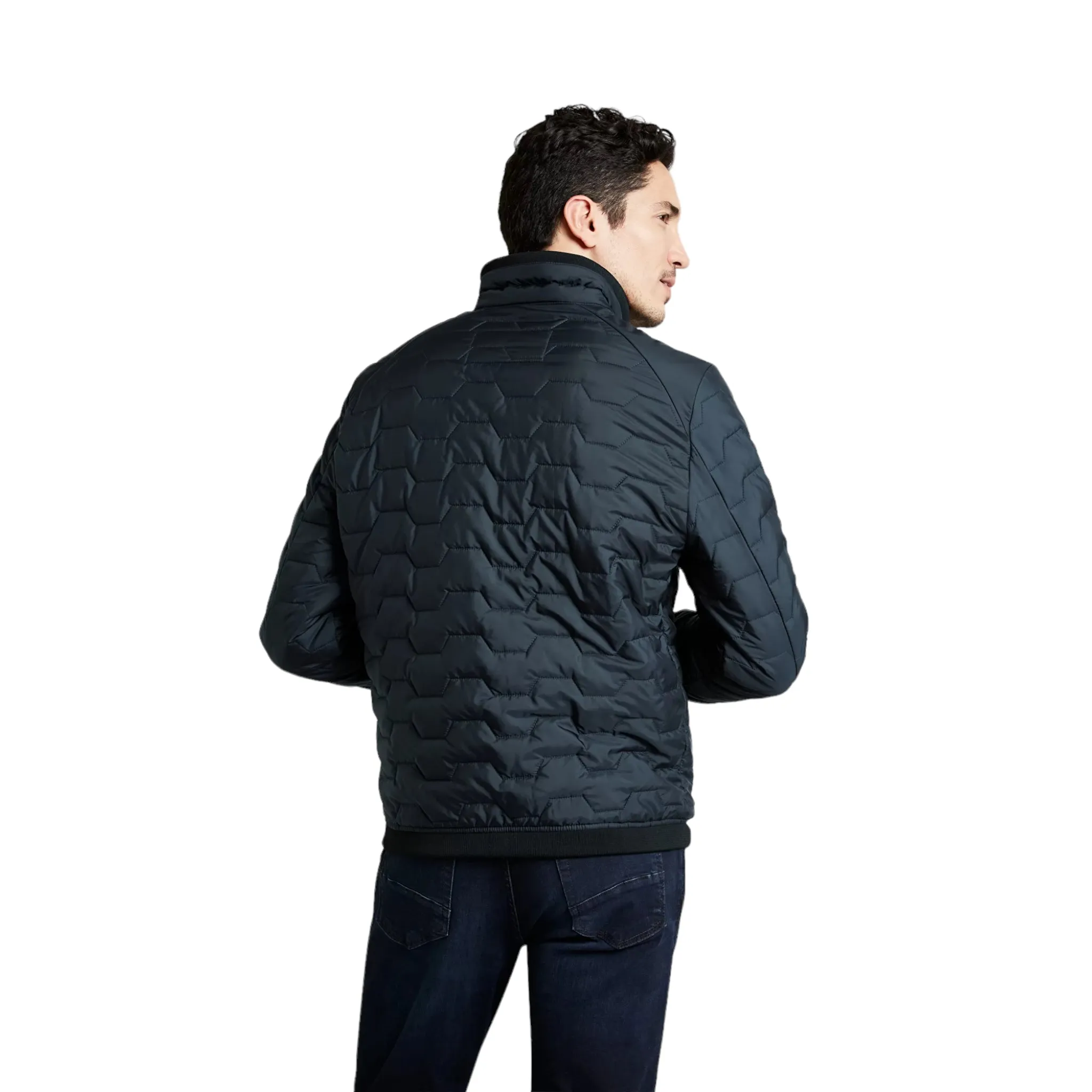 Bugatti Air Series Navy Quilted Jacket (41032380)