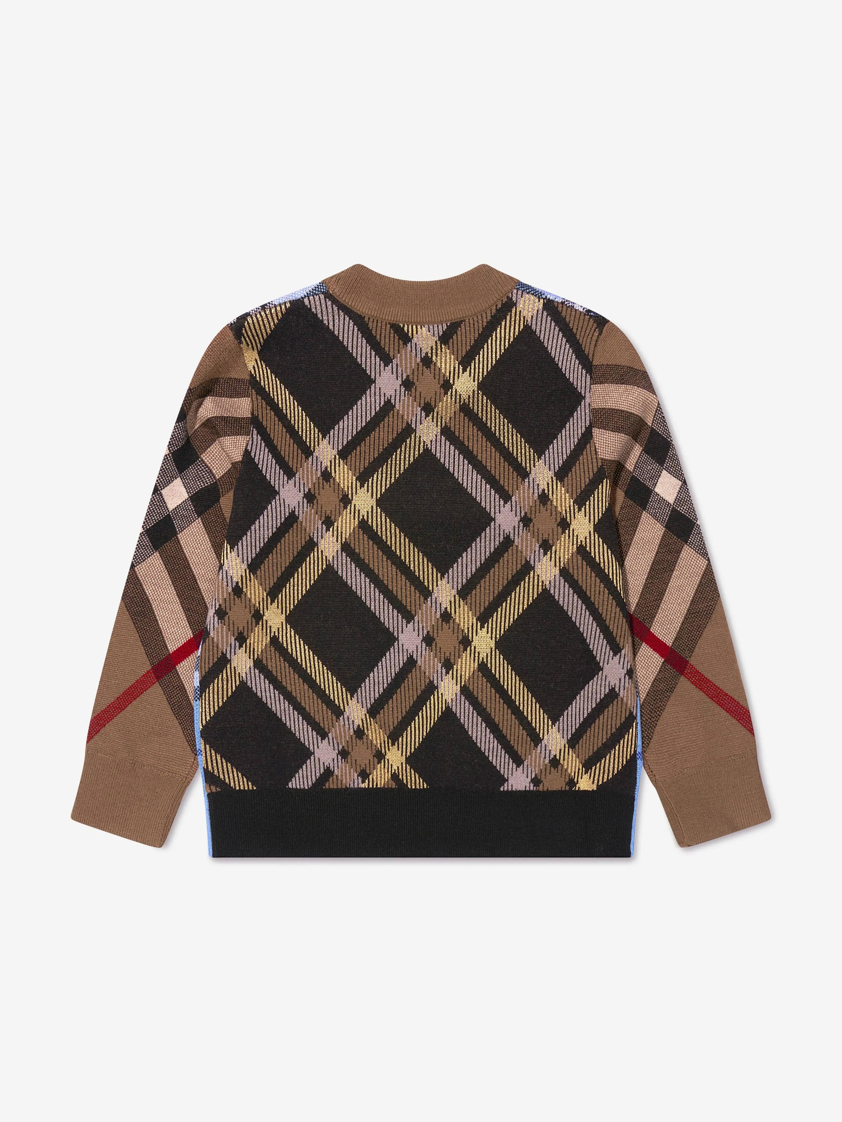 Burberry Boys Milo Check Jumper