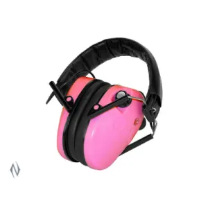 Caldwell Pink E-Max Low Profile Electronic Ear Muffs