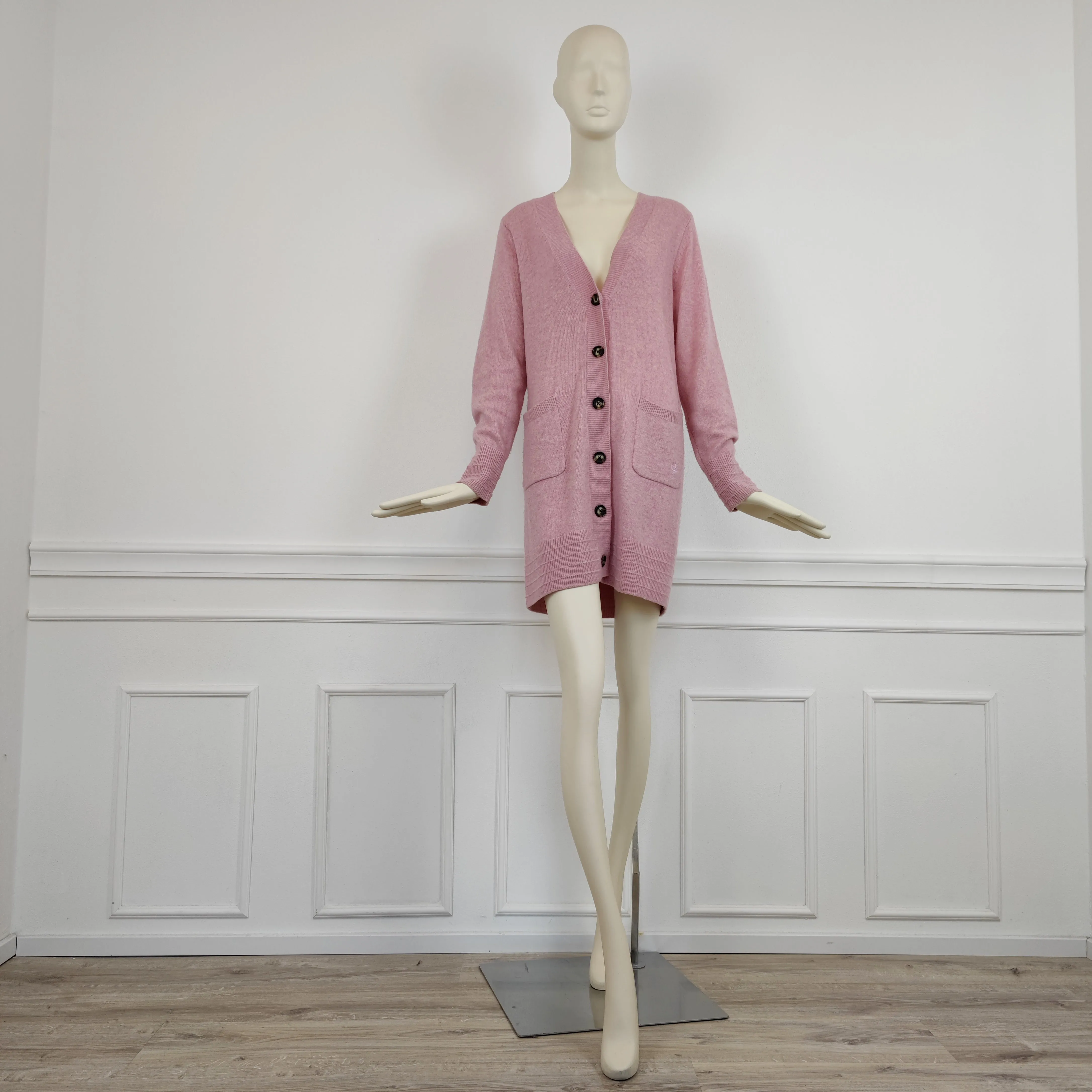 Cardigan Ganni rosa