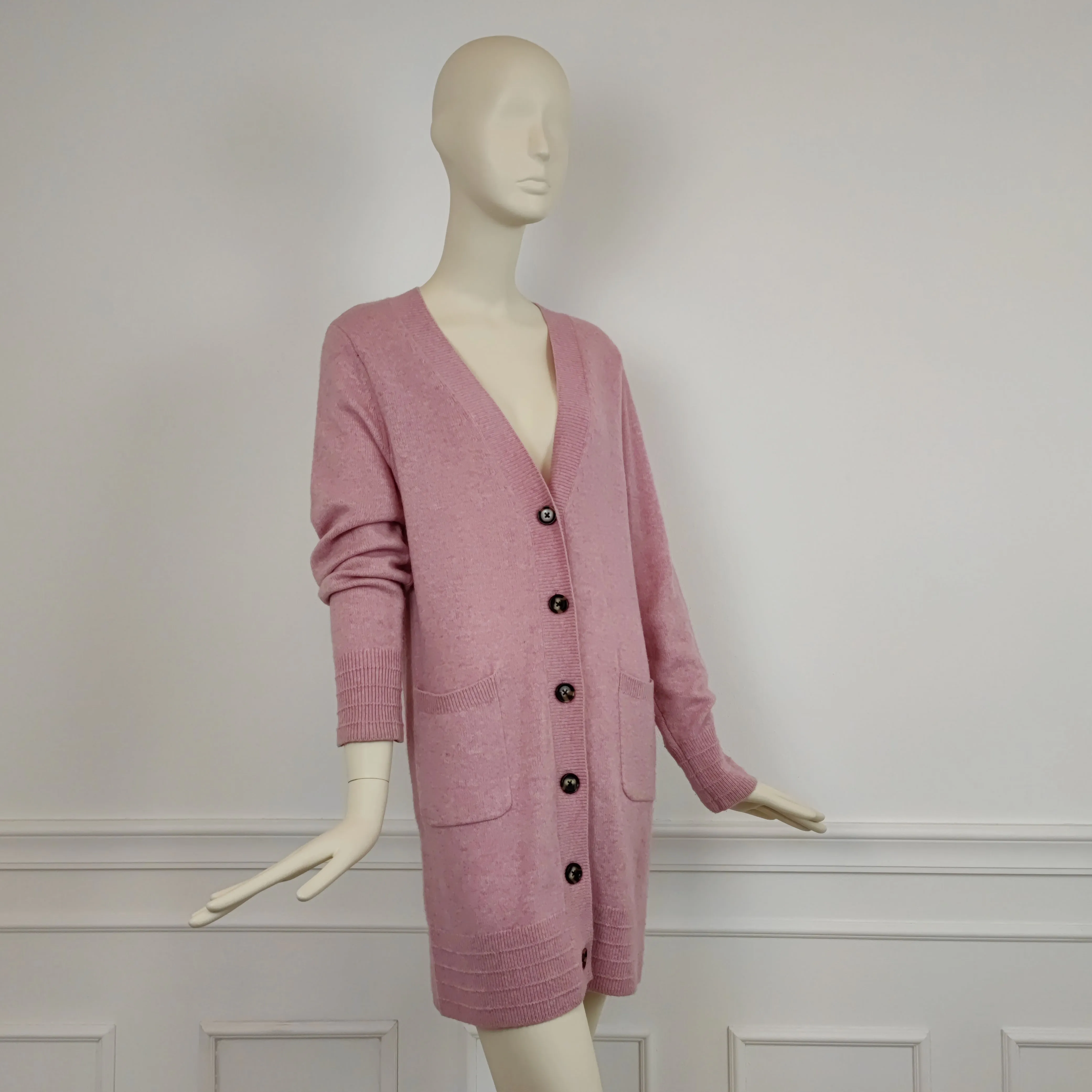 Cardigan Ganni rosa