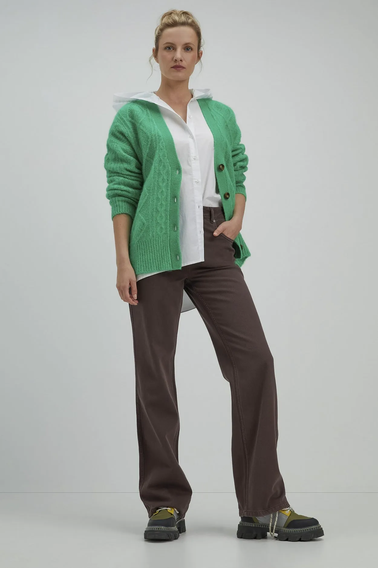 Cardigan Seth - Parrot Green