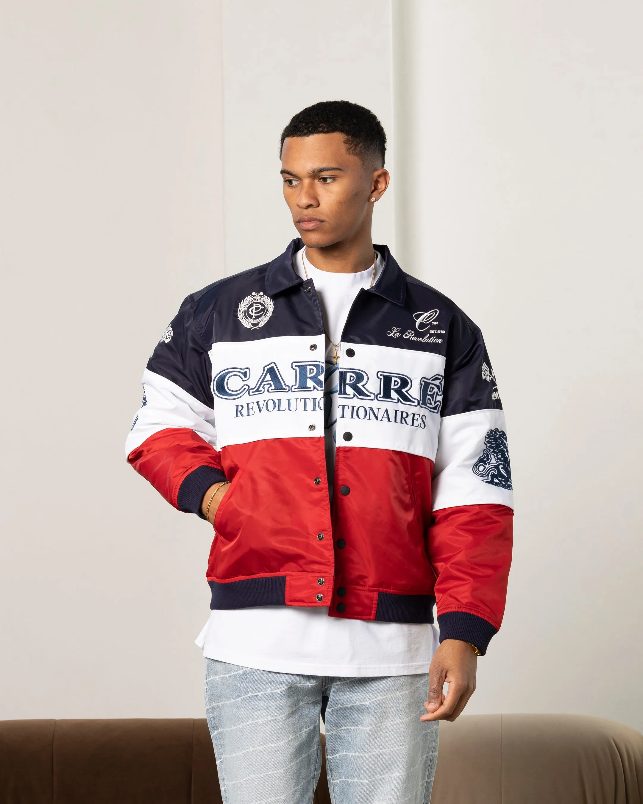 Carre Formula Jacket Red/White/Blue