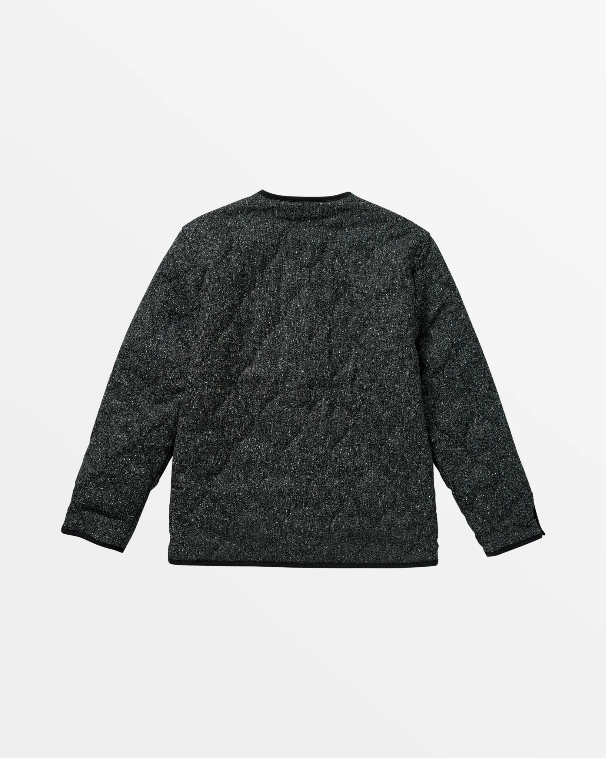 Chefs Kiss Quilted Jacket - Charcoal Heather