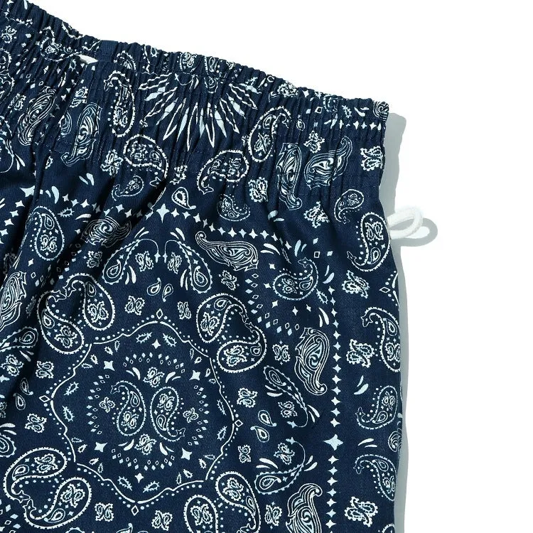 Cookman Chef Pants - Paisley : Navy