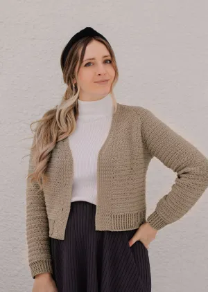 Crochet Kit - Cashew Cardigan