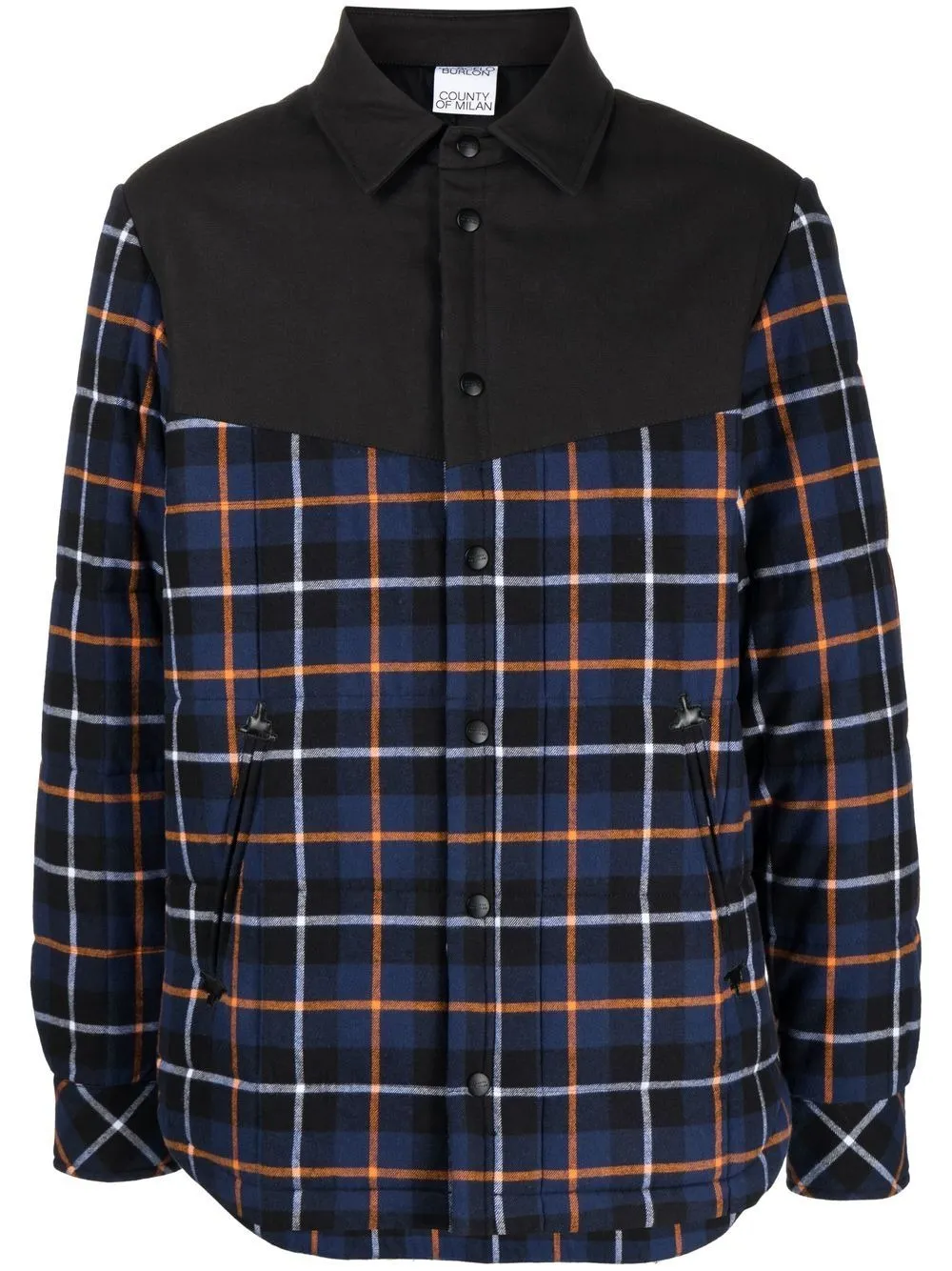 CROSS CHECK PADDED OVERSHIRT