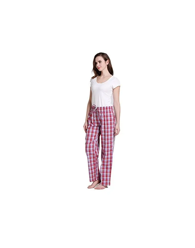 CYZ Women's 100% Cotton Woven Sleep Pajama Pants