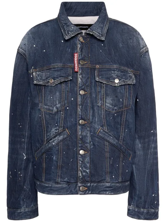 Dsquared2   Padded denim over jacket 