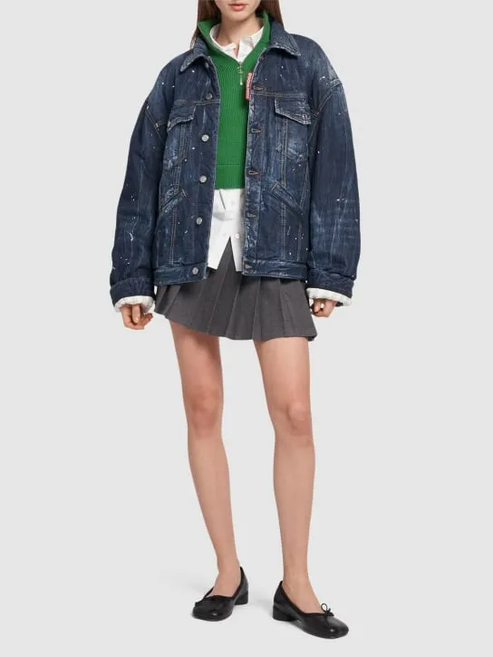 Dsquared2   Padded denim over jacket 