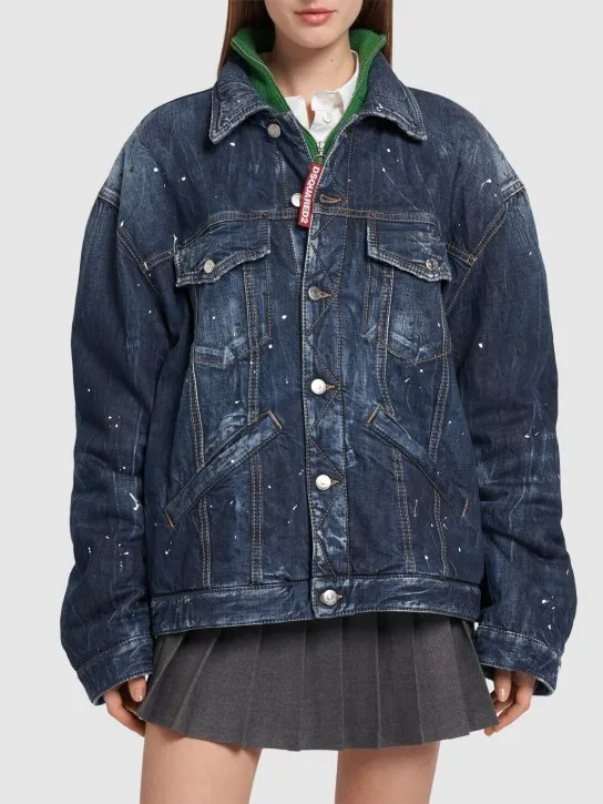 Dsquared2   Padded denim over jacket 