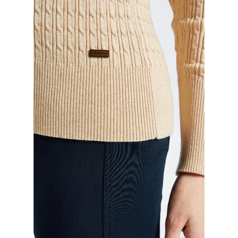 Dubarry Hacketstown Ladies Roll Neck Jumper - Oyster