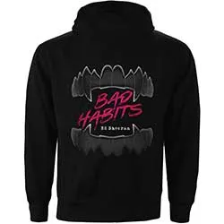 Ed Sheeran Unisex Pullover Hoodie: Bad Habits (Back Print)