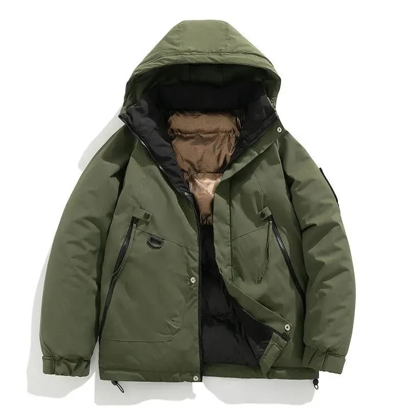 Fashion Hooded Warm Jacket