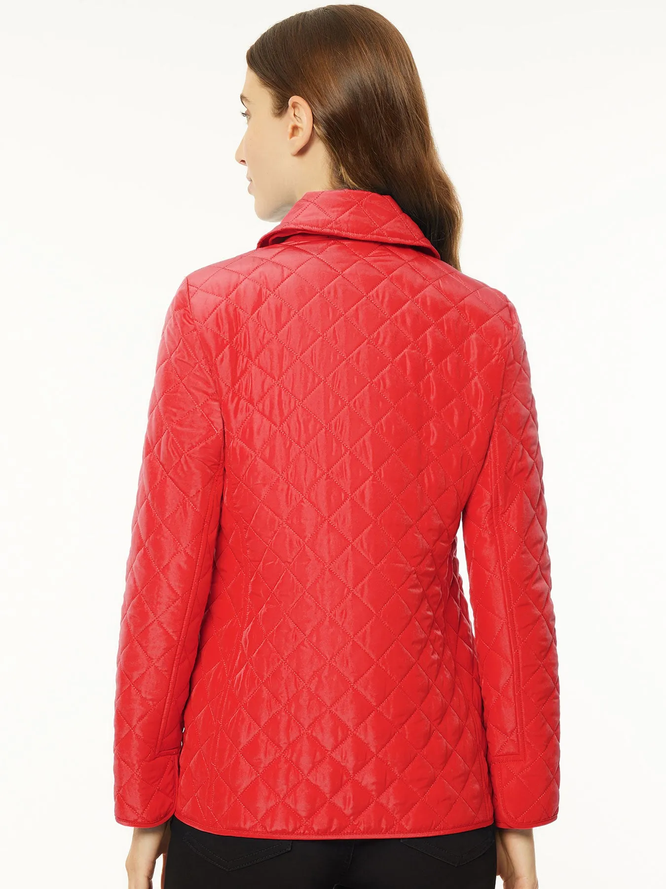 Five-Button Quilted Jacket