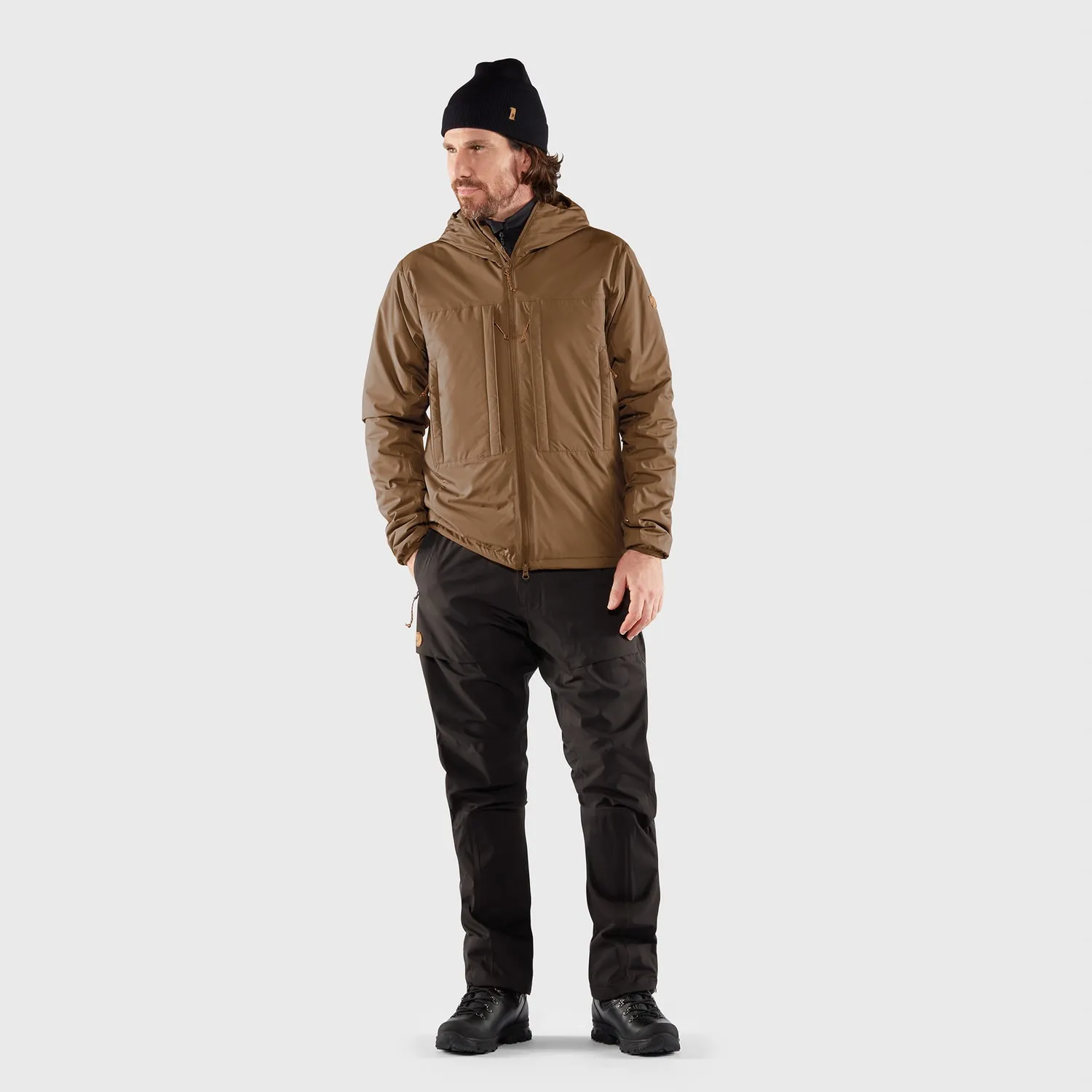 Fjällräven Men&#x27;s Keb Wool Padded Jacket Timber Brown | Buy Fjällräven Men&#x27;s Keb Wool Padded Jacket Timber Brown here | Outnorth