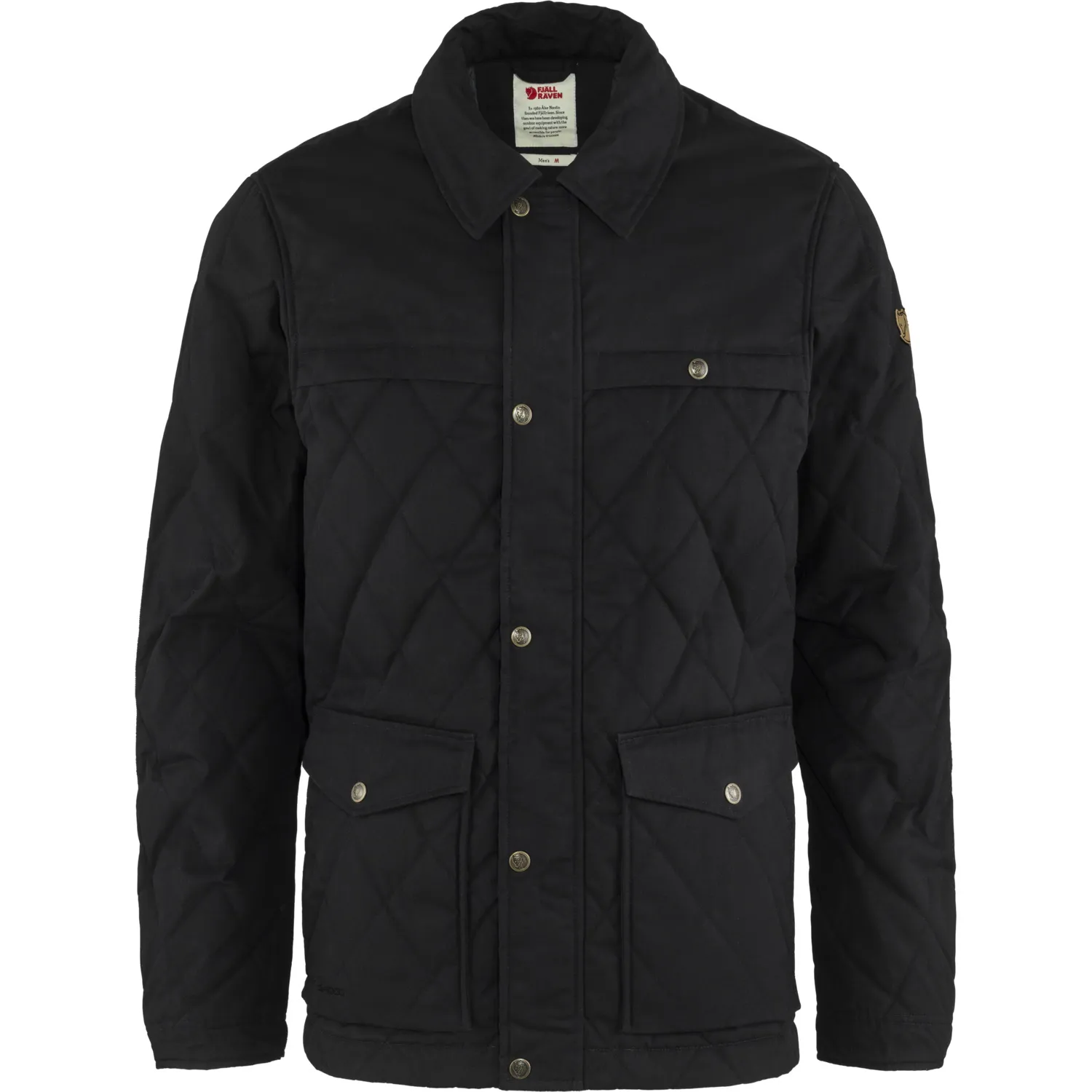 Fjällräven Men&#x27;s Övik Wool Padded Jacket Black | Buy Fjällräven Men&#x27;s Övik Wool Padded Jacket Black here | Outnorth