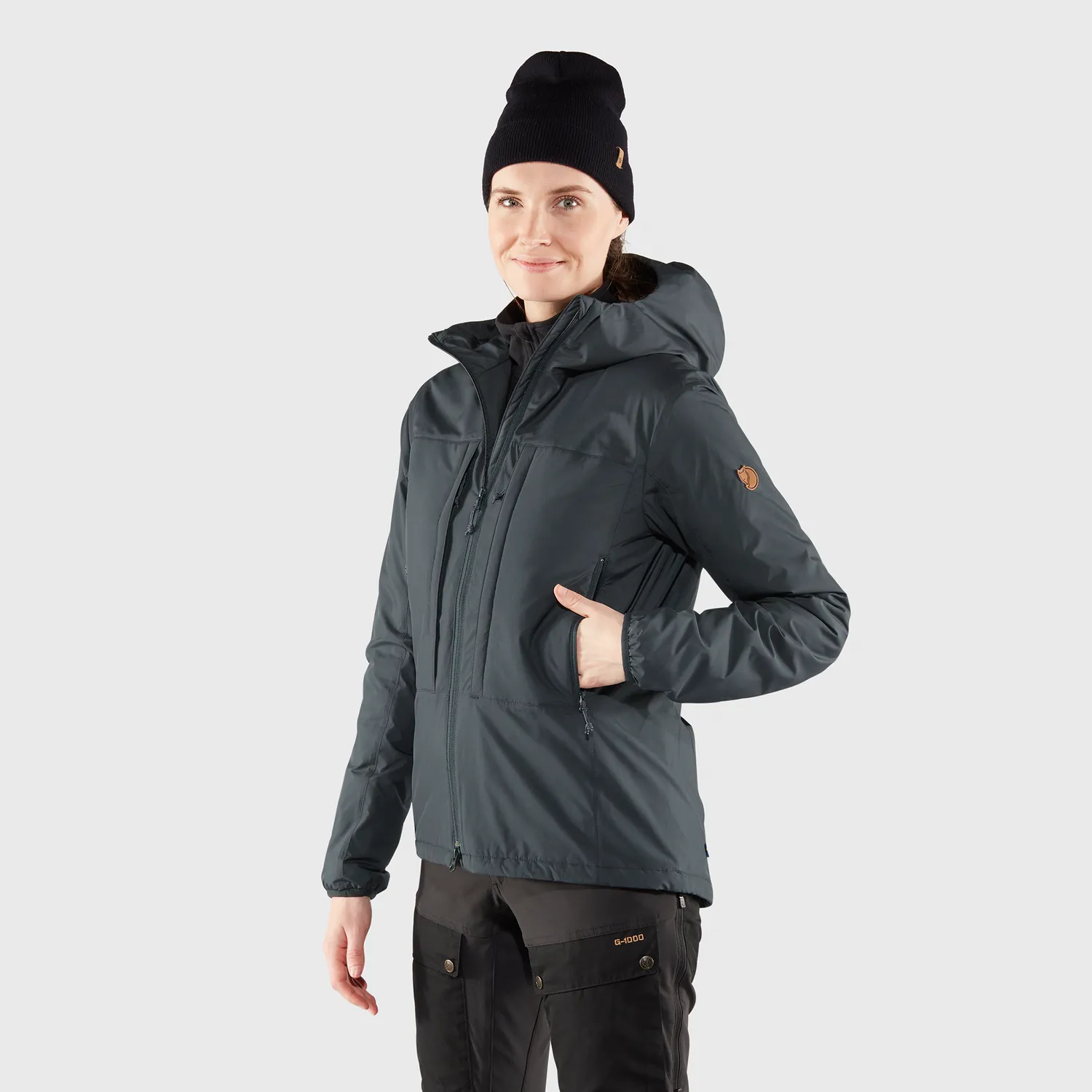 Fjällräven Women&#x27;s Keb Wool Padded Jacket Black | Buy Fjällräven Women&#x27;s Keb Wool Padded Jacket Black here | Outnorth