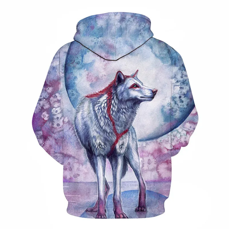 Flower Wolf Hoodie