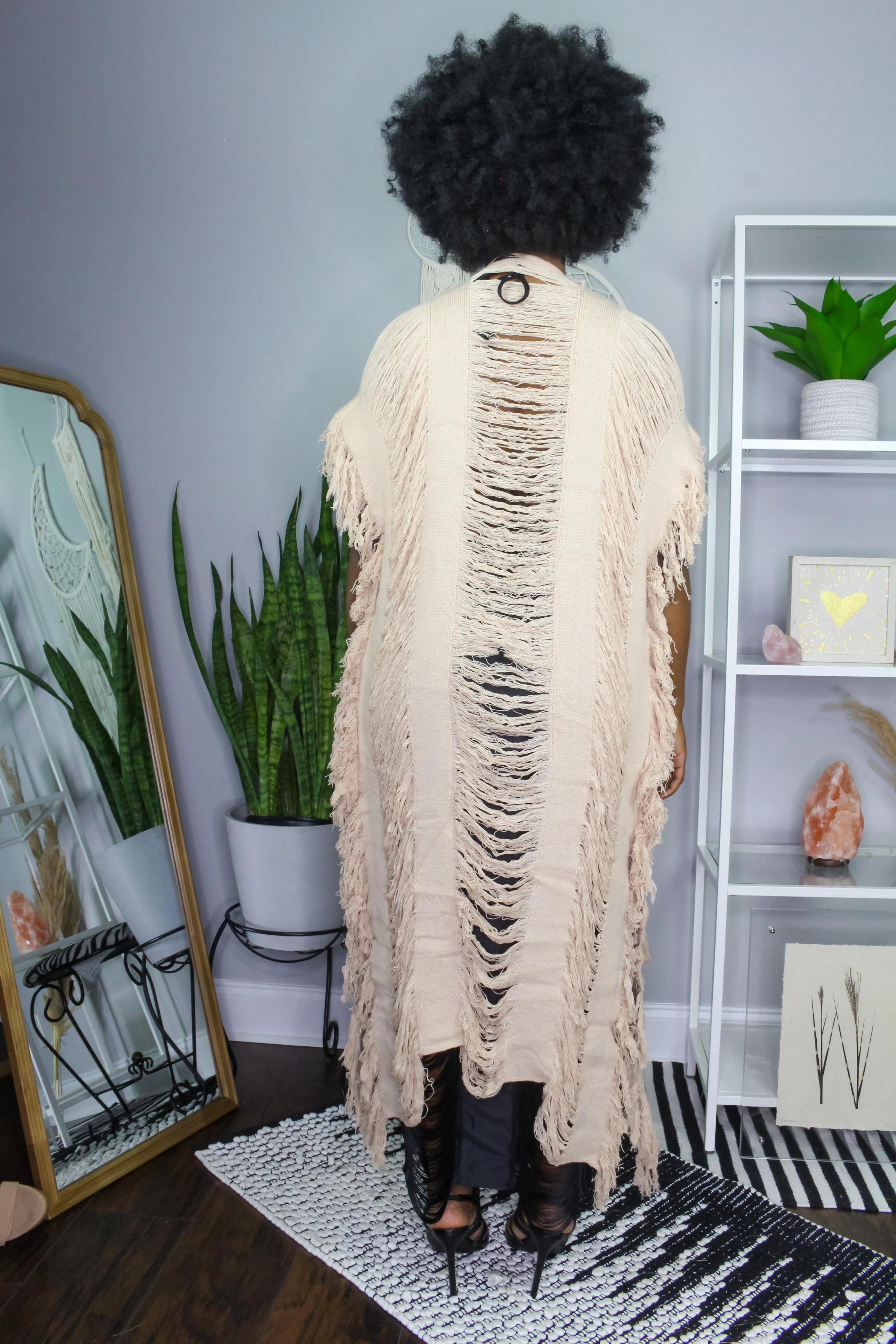 Fringe Cardigan