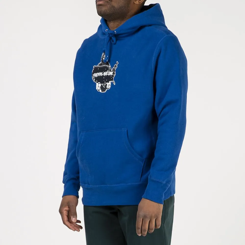 Fucking Awesome Reaper Pullover Hoodie / Royal