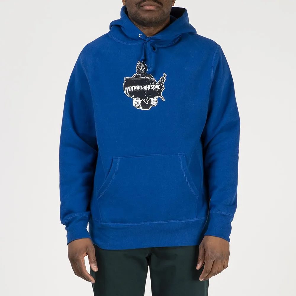 Fucking Awesome Reaper Pullover Hoodie / Royal