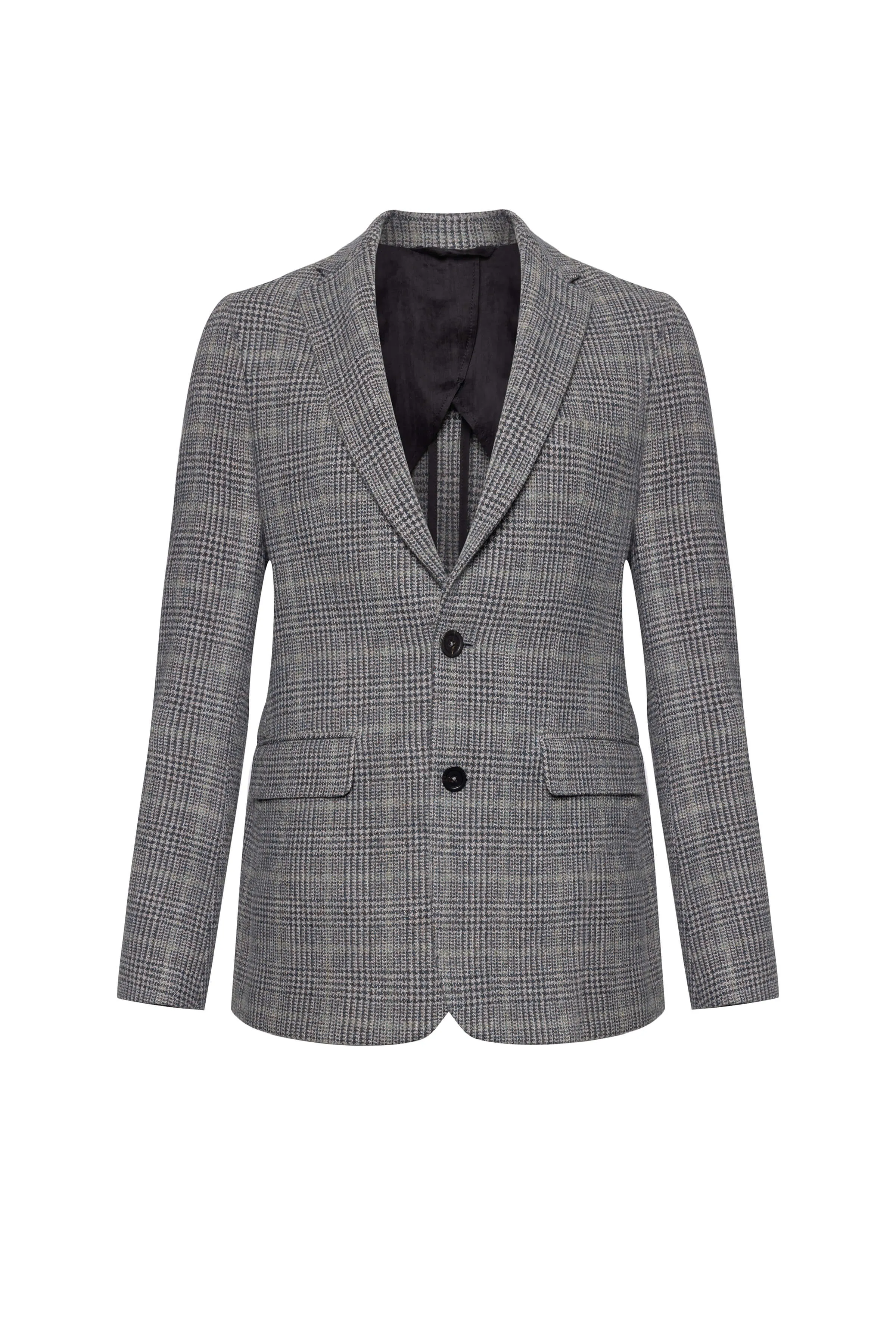 Grey Glen Check Tweed Jacket