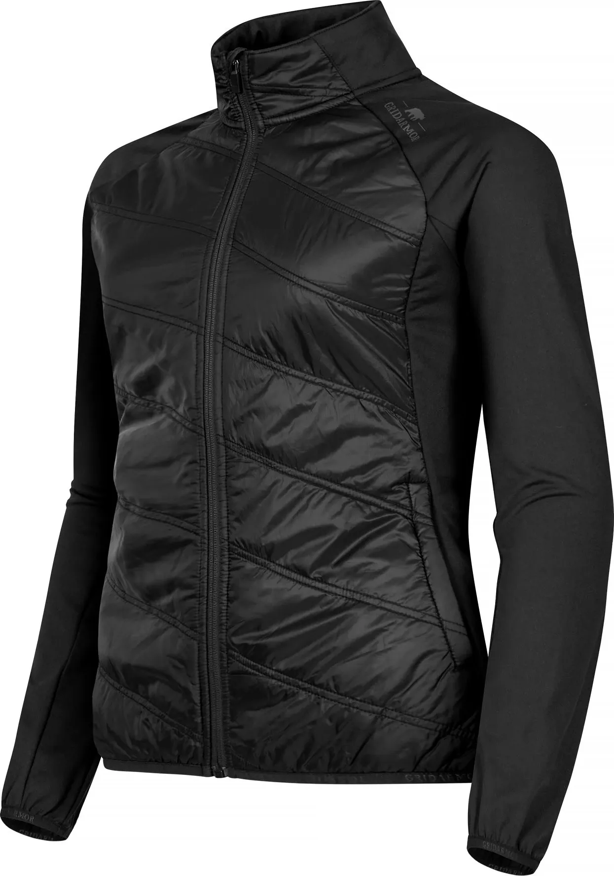 Gridarmor Wool Padded Jacket Women Black Beauty | Buy Gridarmor Wool Padded Jacket Women Black Beauty here | Outnorth