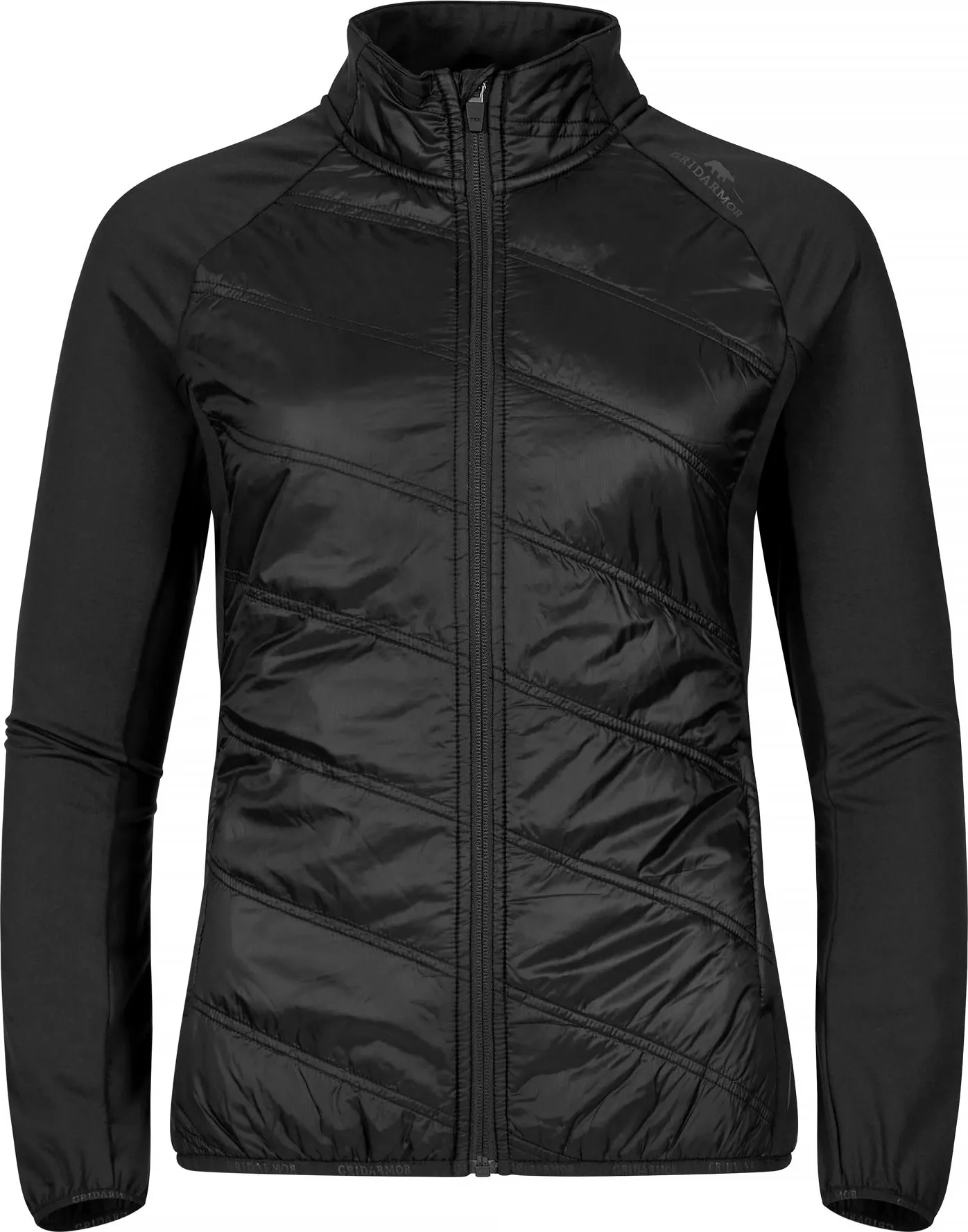 Gridarmor Wool Padded Jacket Women Black Beauty | Buy Gridarmor Wool Padded Jacket Women Black Beauty here | Outnorth