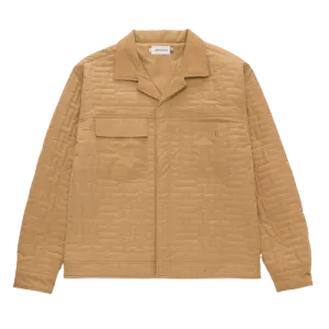 H QUILTED JACKET HTG230166-KHAKI