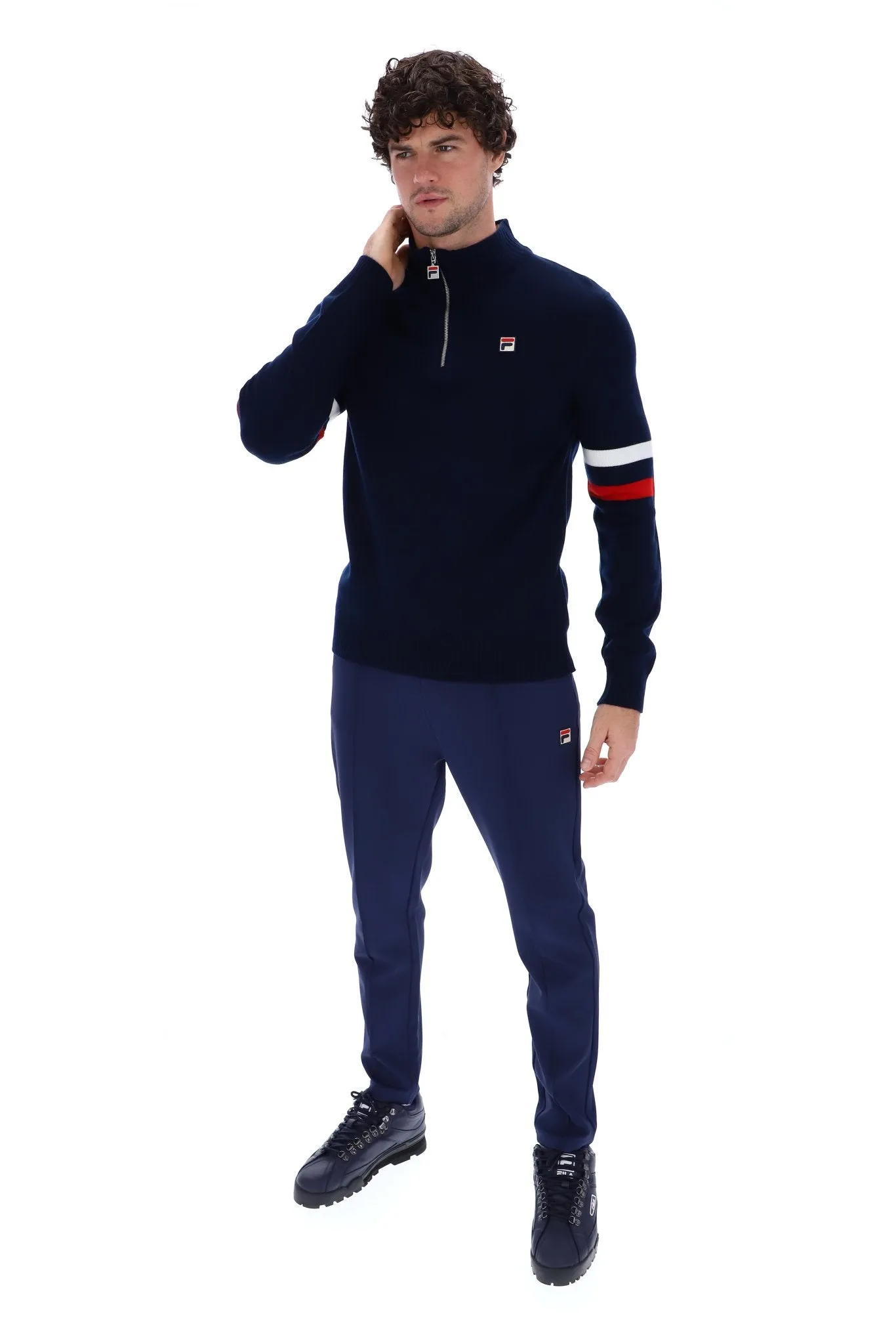 Harrison 1/4 Zip Knitted Jumper