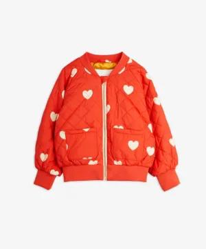 Hearts Baseball Jacket