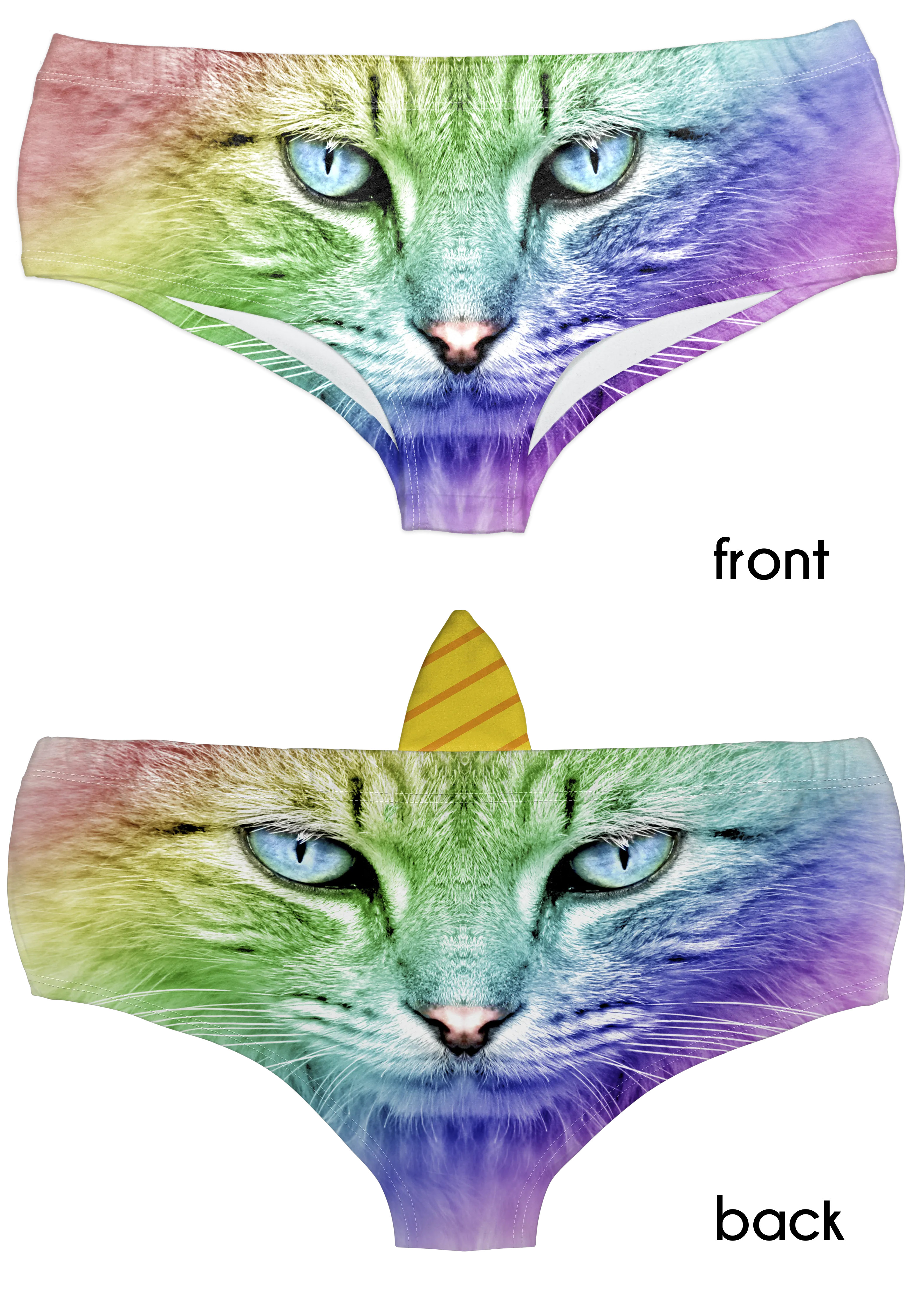 Horn Pantie - Rainbow Caticorn Horn Pantie