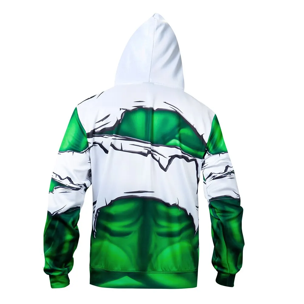 HULK Pullover Hooded Sweatshirt