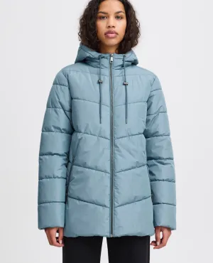 Ichi Zelana Blue Mirage Short Padded Jacket