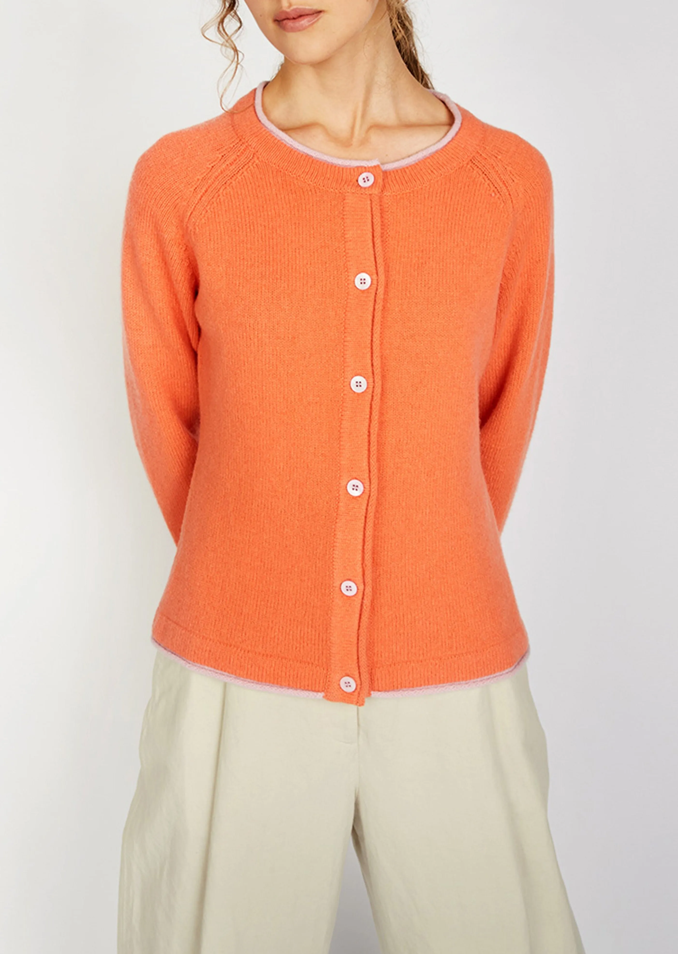 IrelandsEye Killiney Cardigan | Coral